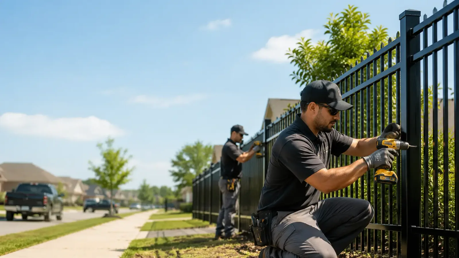 Metal Fence Installation in La Mirada, CA